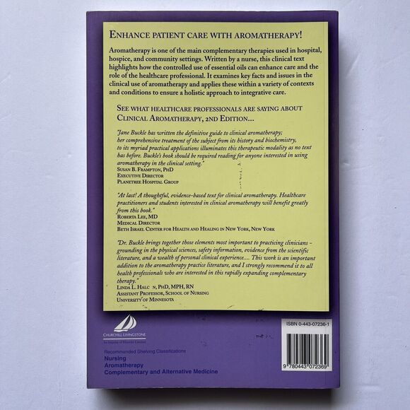 Clinical Aromatherapy Essential Oils in Practice by Jane Buckle Paperback Book - Picture 6 of 8